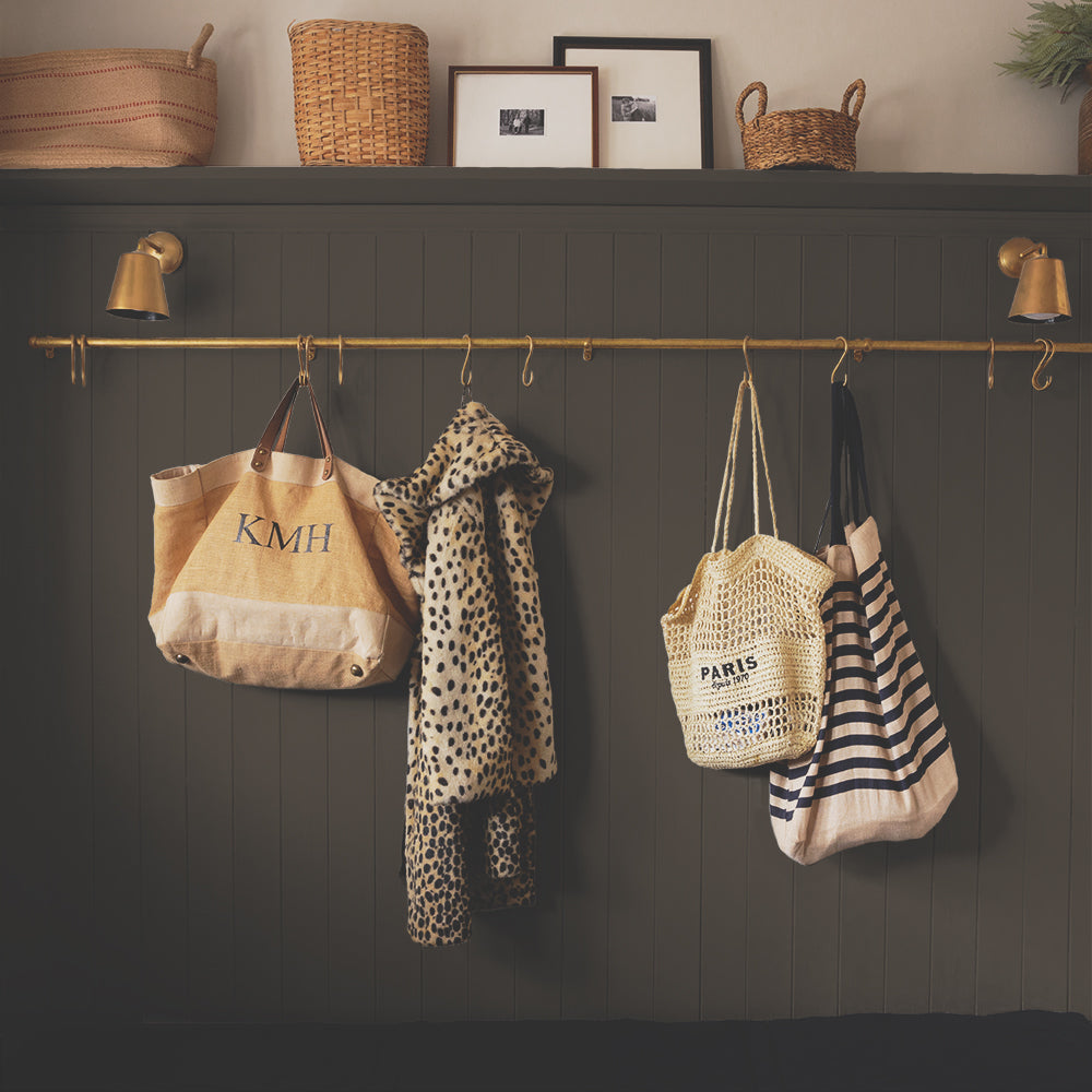 Rich Brown paint called Sheldon by COAT Paints the eco friendly paint company