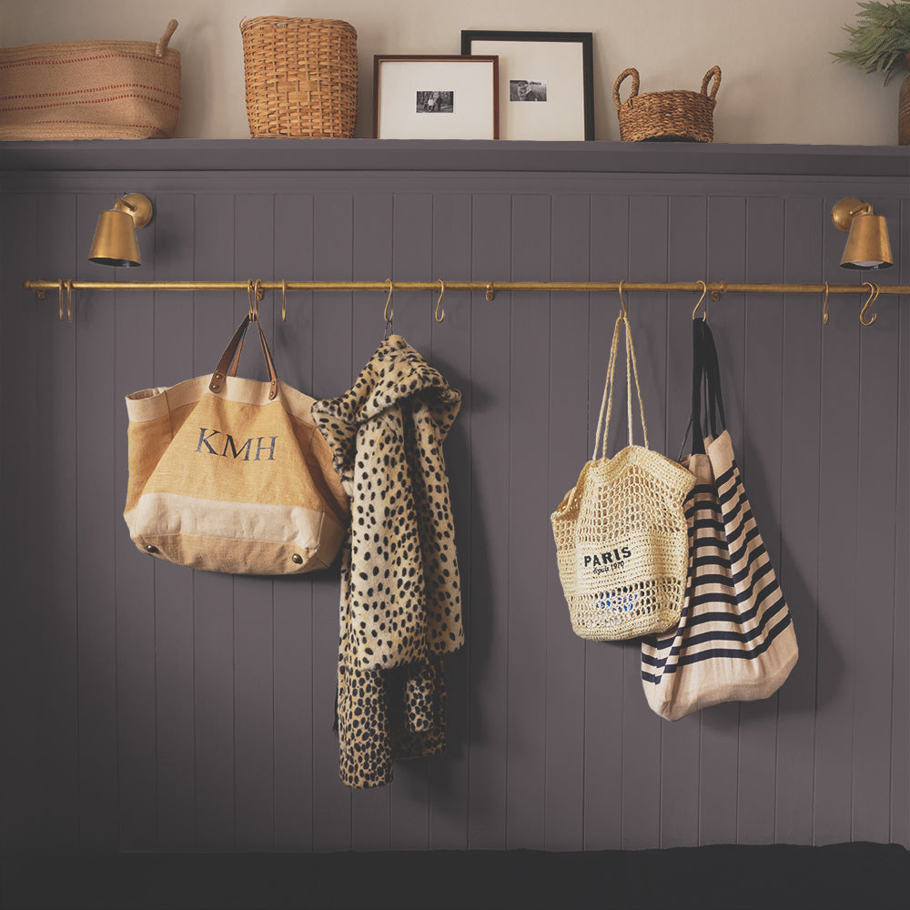 Deep Purple paint called Trinket by COAT Paints the eco friendly paint company