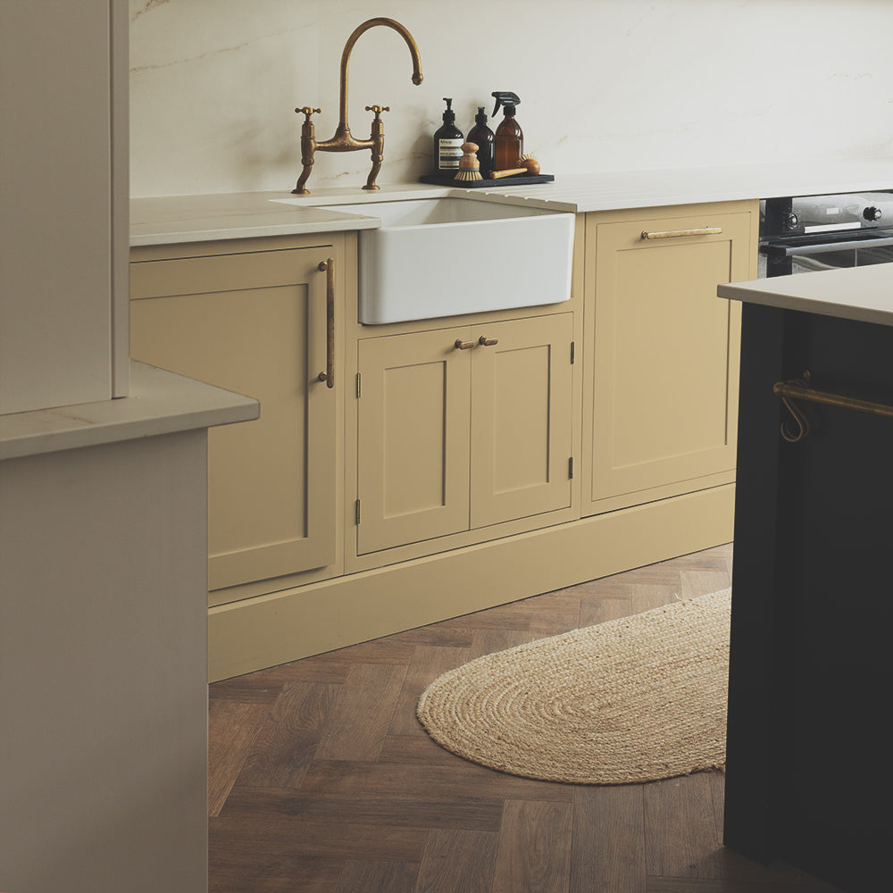 Bright Pale Yellow paint called Arctic Roll by COAT Paints the eco friendly paint company