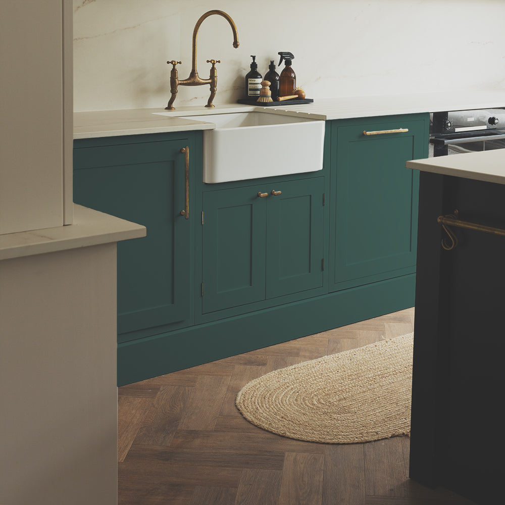 Timeless Dark Green paint called Ditch the Tie by COAT Paints the eco friendly paint company