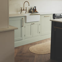 Pale Beige Green paint called Hello Vera by COAT Paints the eco friendly paint company