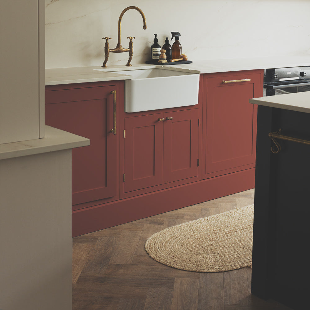 Earthy Red paint called Medina Quarter by COAT Paints the eco friendly paint company