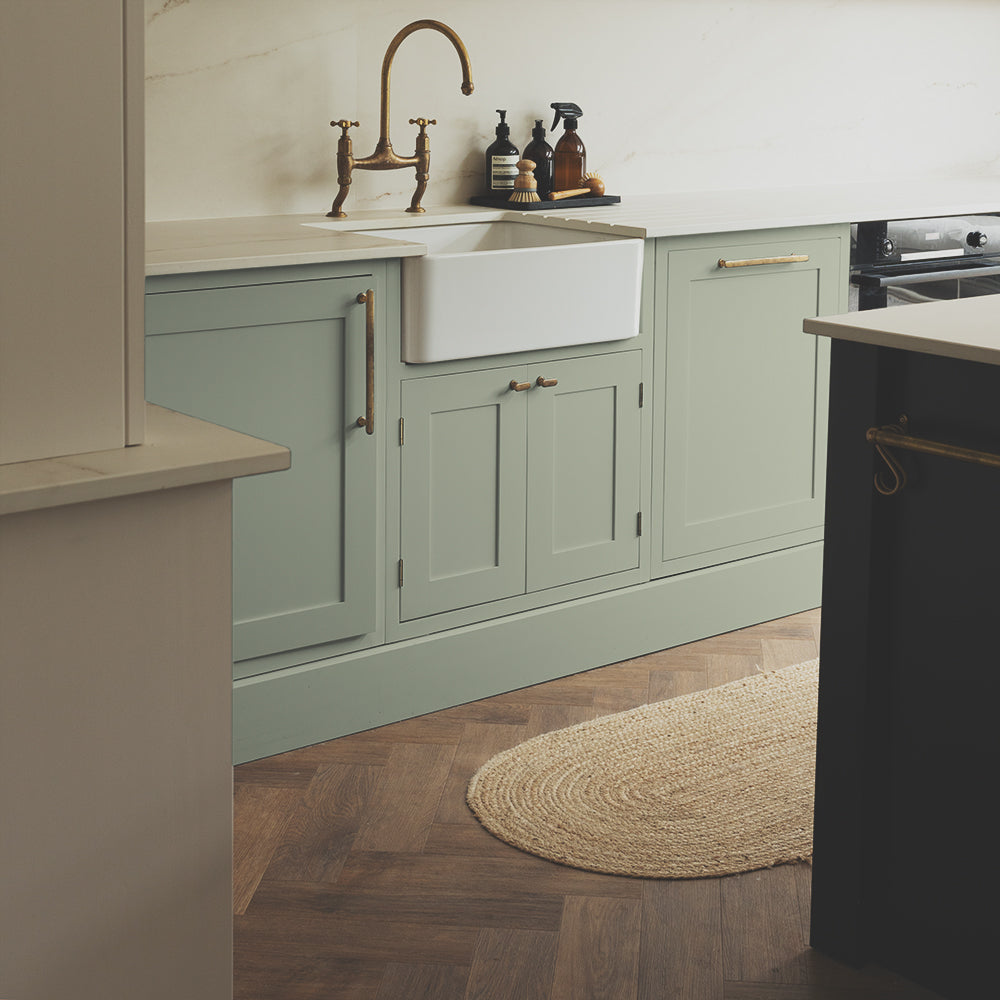 Hazy Grey Green paint called Yard Party by COAT Paints the eco friendly paint company