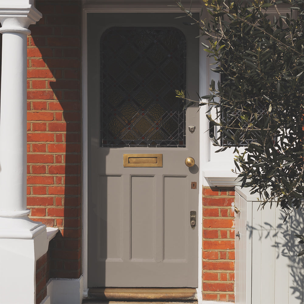 Deep Taupe paint called Cold Brew by COAT Paints the eco friendly paint company