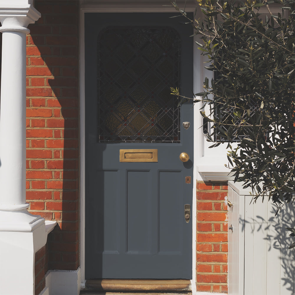 Charcoal Blue paint called Dodie by COAT Paints the eco friendly paint company