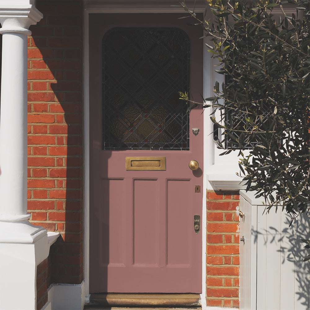 Deep Blush Pink paint called Mrs. Bouquet by COAT Paints the eco friendly paint company