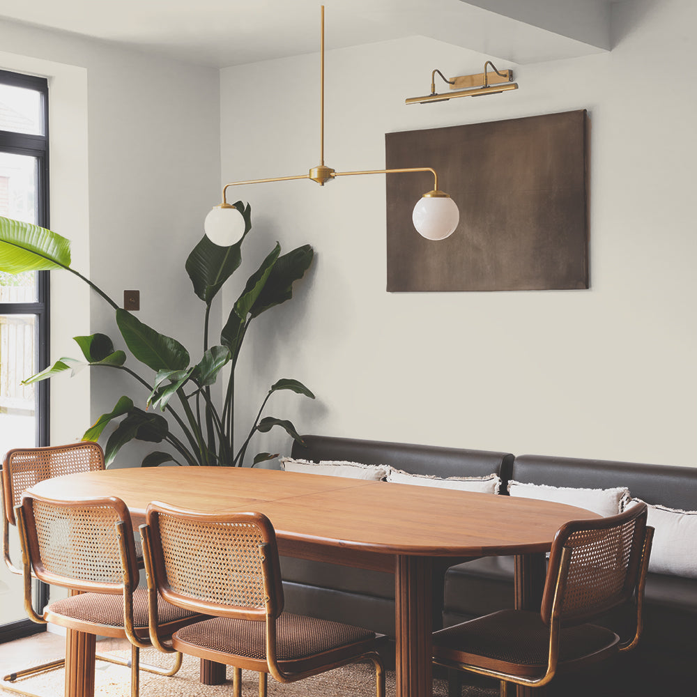 Green Off-White paint called 100% Maybe by COAT Paints the eco friendly paint company