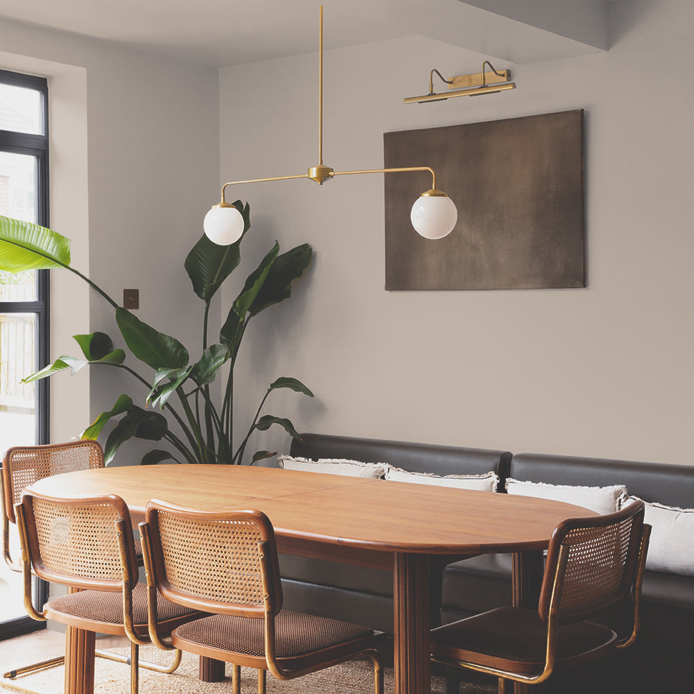 Warm Taupe paint called Sunday Soul by COAT Paints the eco friendly paint company