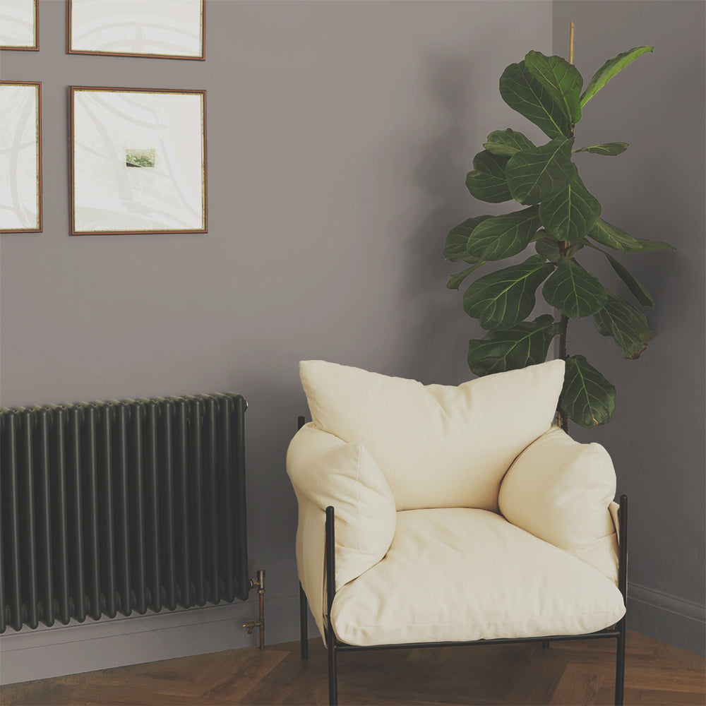 Warm Deep Grey paint called Big Timer by COAT Paints the eco friendly paint company