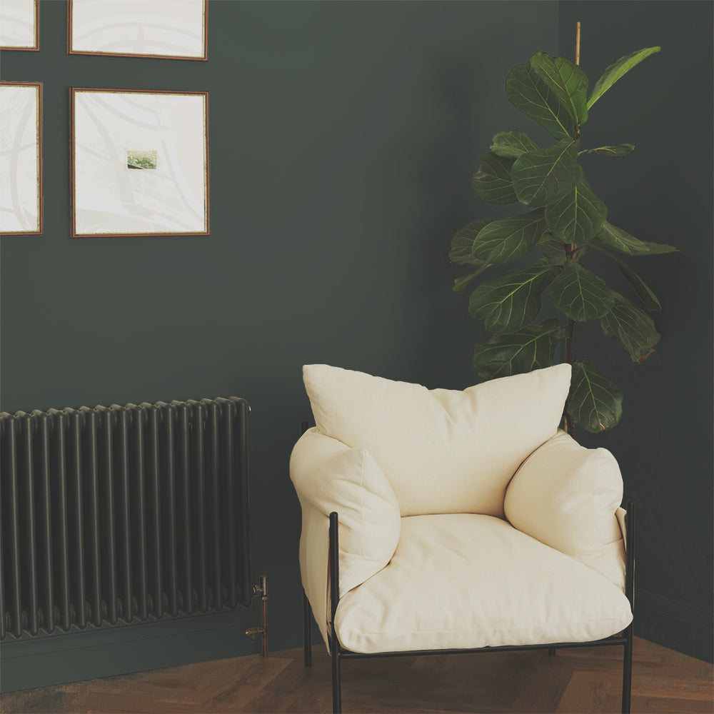 Dark Cool Green paint called Brewer by COAT Paints the eco friendly paint company