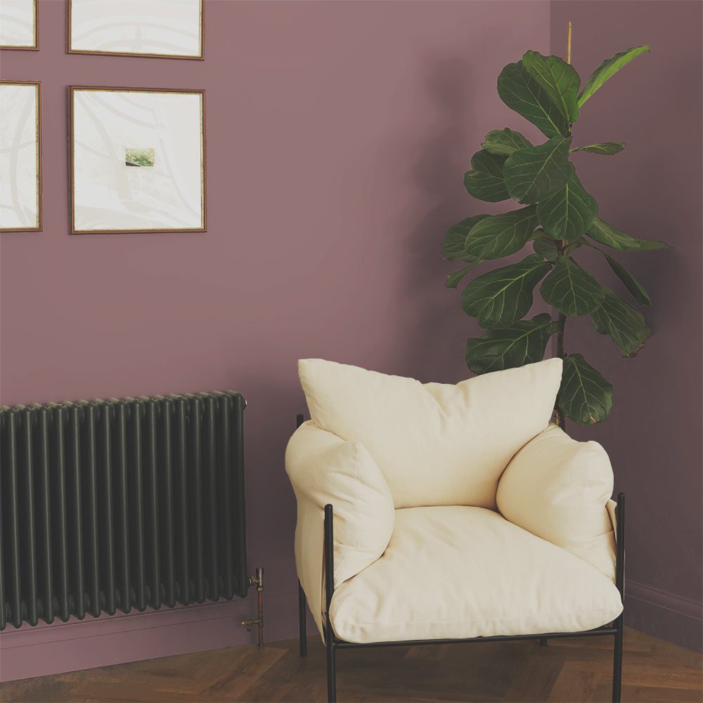 Deep Dusky Pink paint called Festival Eve by COAT Paints the eco friendly paint company