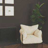 Dark Greige paint called Hardback by COAT Paints the eco friendly paint company
