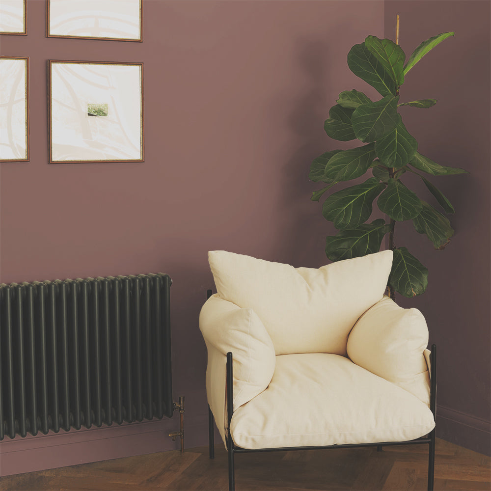 Deep Blush Pink paint called Mrs. Bouquet by COAT Paints the eco friendly paint company