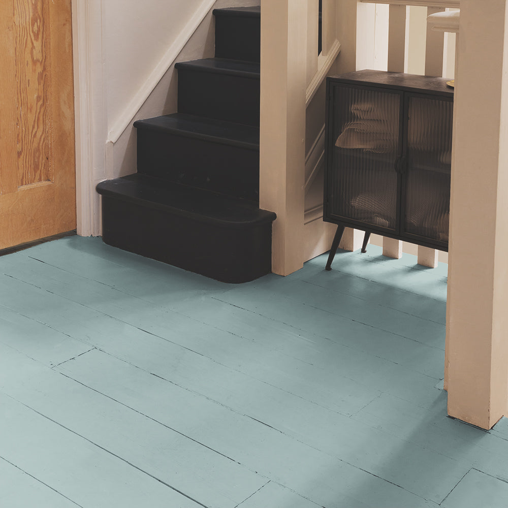Dusty Teal paint called Hamilton by COAT Paints the eco friendly paint company