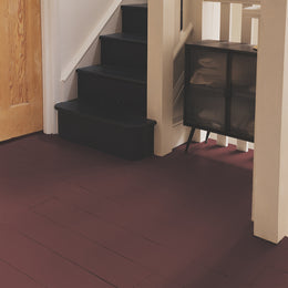 Industrial Red paint called The Old Corset Factory by COAT Paints the eco friendly paint company