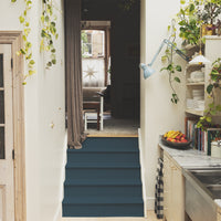 Dark Marine Blue paint called The Drink by COAT Paints the eco friendly paint company