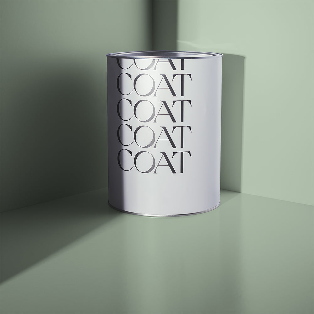 Clean Organic Green paint called Home Grown by COAT Paints the eco friendly paint company