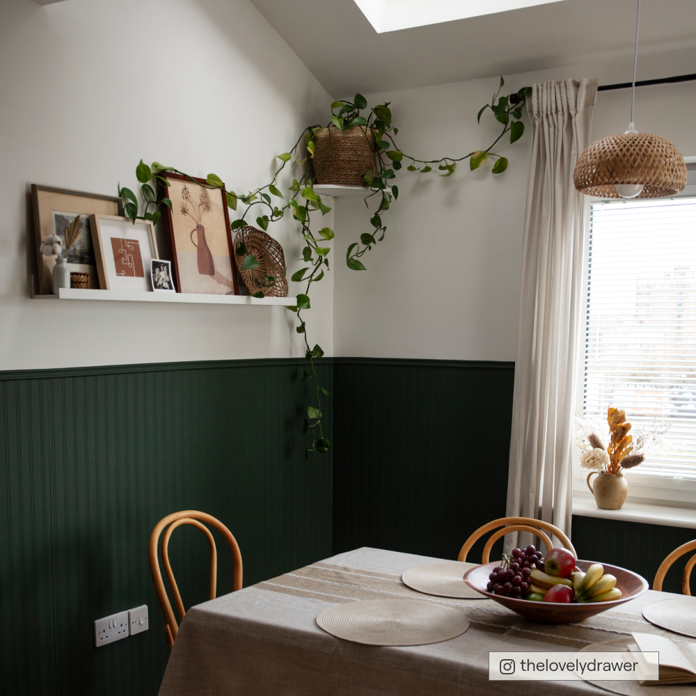 Dark Cool Green paint called Brewer by COAT Paints the eco friendly paint company