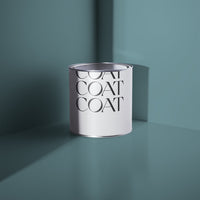 Warm Grey Teal paint called Mr. Clifton by COAT Paints the eco friendly paint company