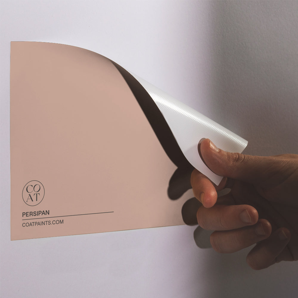 Wet Plaster Pink paint called Persipan by COAT Paints the eco friendly paint company