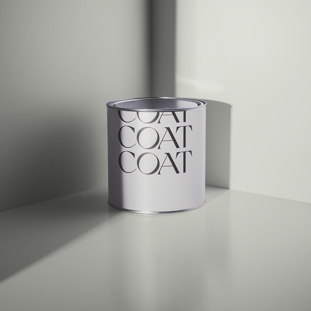 Bright Clay Greige paint called Rathbone Place by COAT Paints the eco friendly paint company