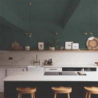 Dark Cool Green paint called Brewer by COAT Paints the eco friendly paint company