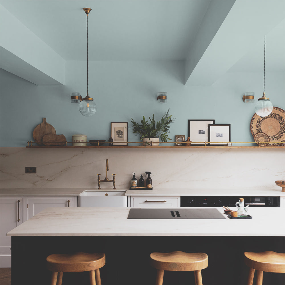 Duck Egg Blue paint called Free Range by COAT Paints the eco friendly paint company