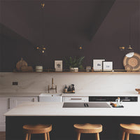 Dark Taupe Brown paint called Gumption by COAT Paints the eco friendly paint company