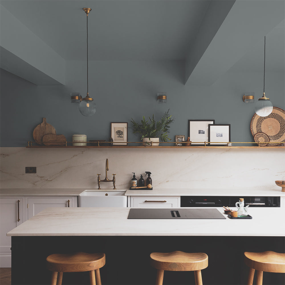 Cool Deep Grey paint called Hooley by COAT Paints the eco friendly paint company