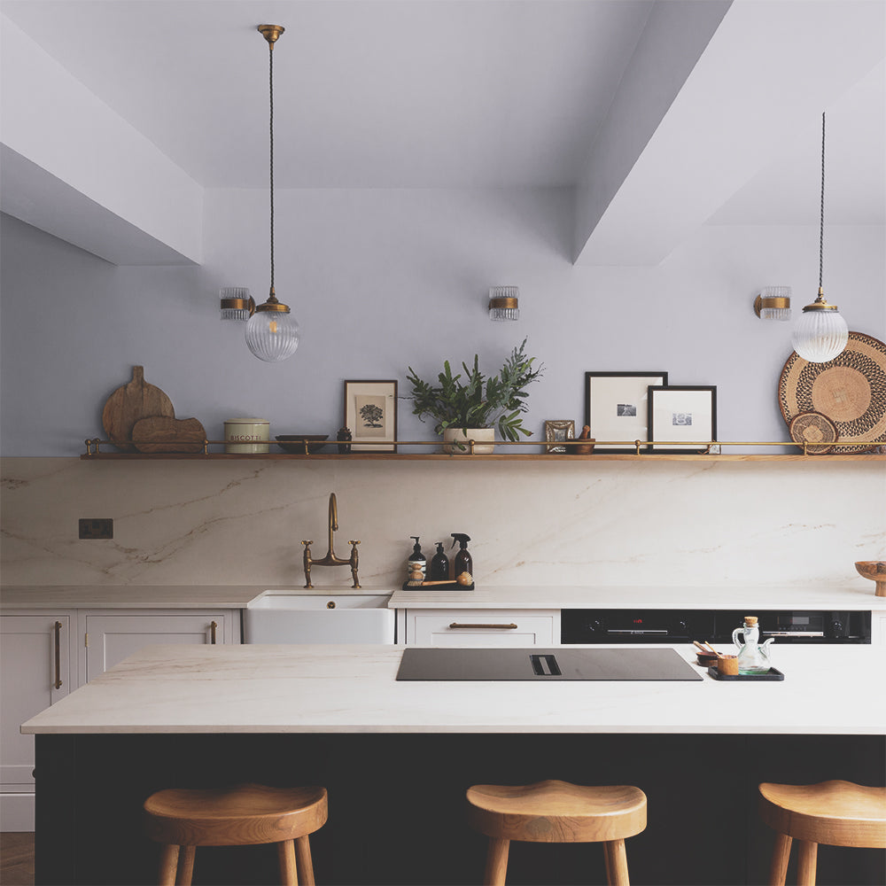Grey Lavender paint called Shampoo & Set by COAT Paints the eco friendly paint company