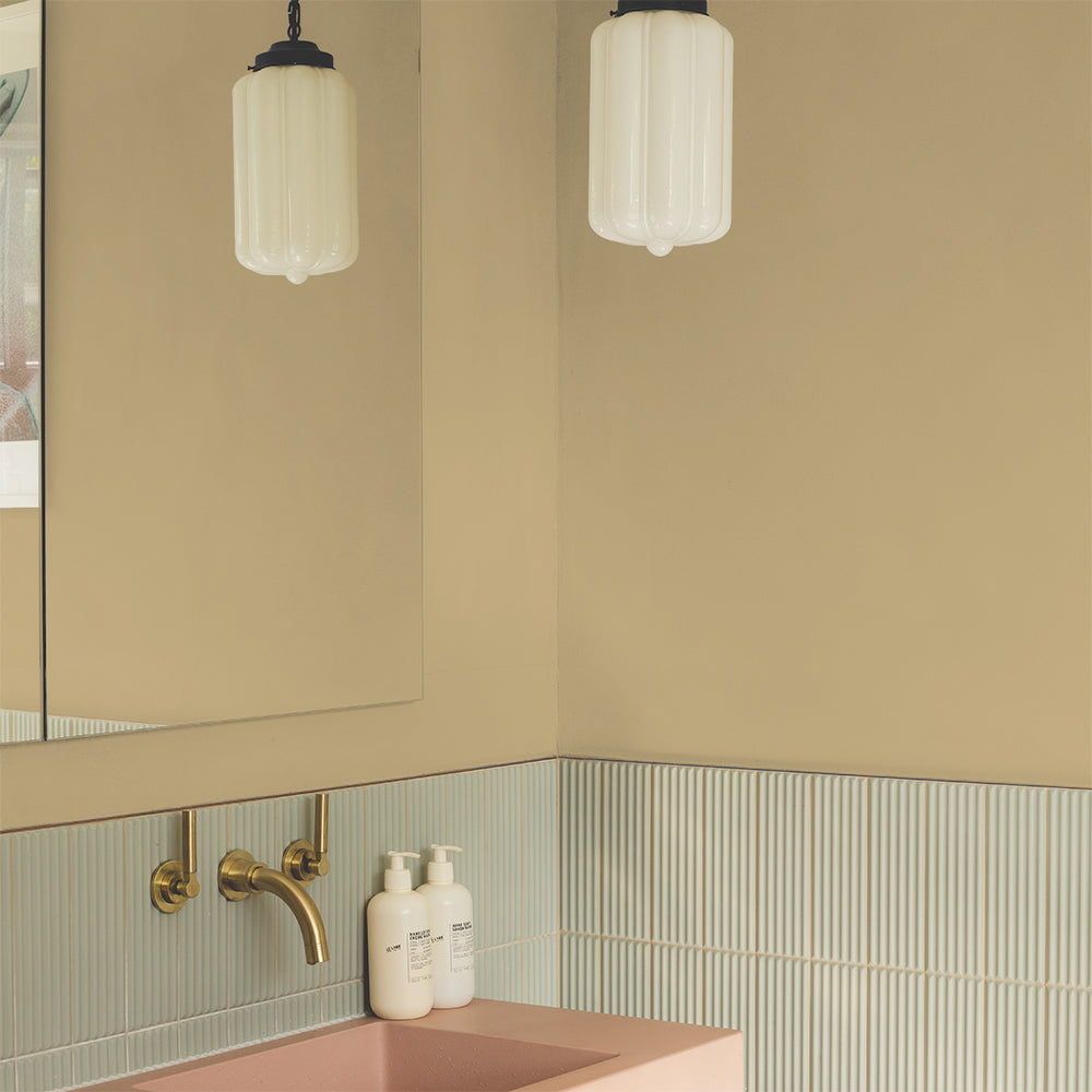 Bright Pale Yellow paint called Arctic Roll by COAT Paints the eco friendly paint company