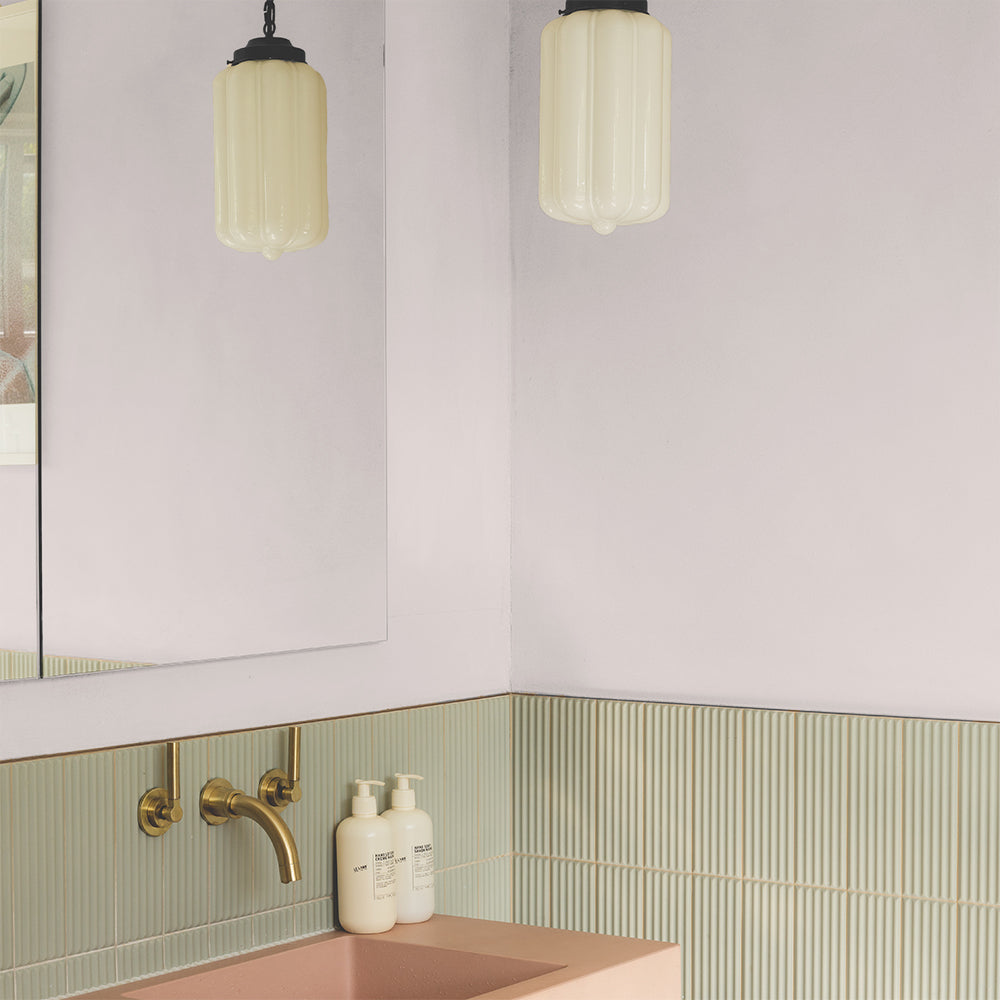 Pale Pink paint called Axolotl by COAT Paints the eco friendly paint company