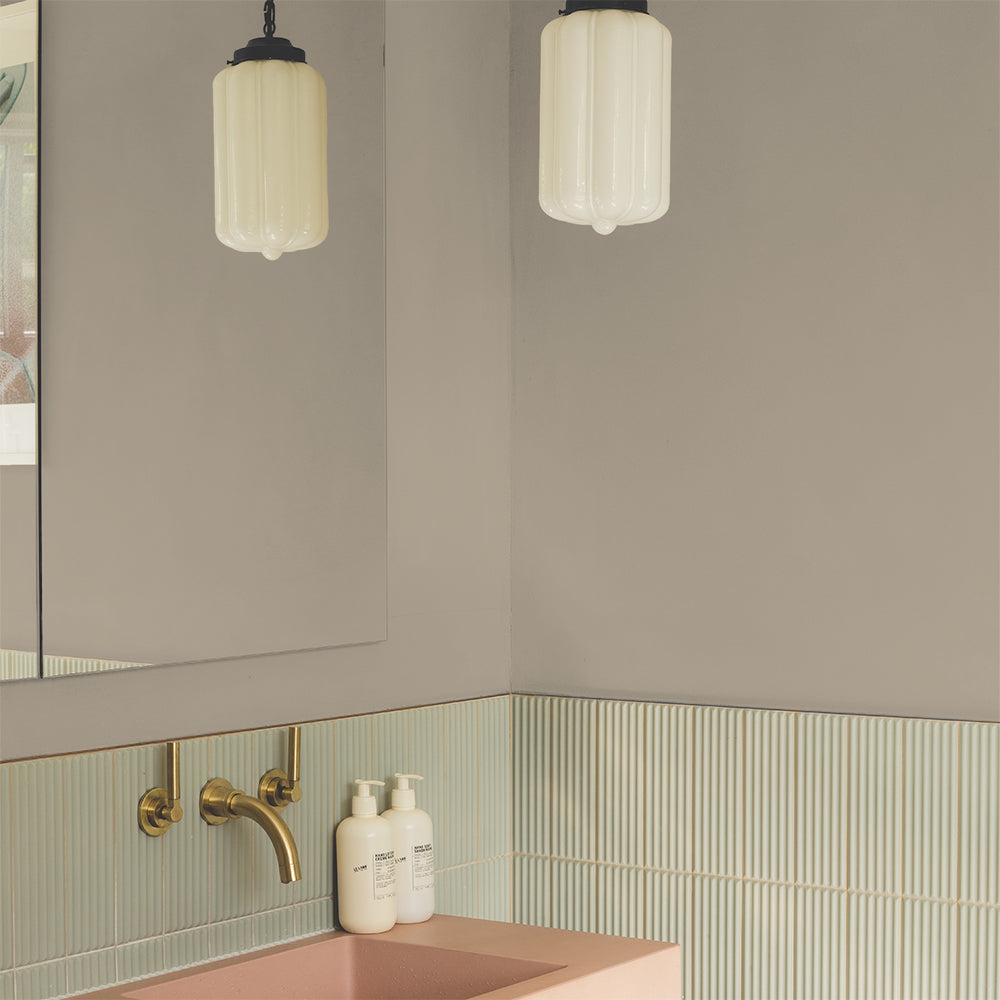 Greeny Greige paint called Cargo by COAT Paints the eco friendly paint company