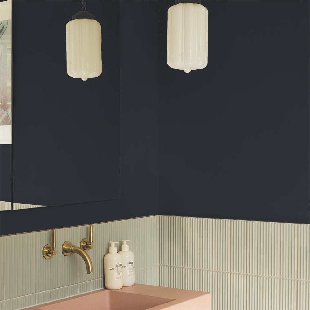 Charcoal Black paint called David Rose by COAT Paints the eco friendly paint company