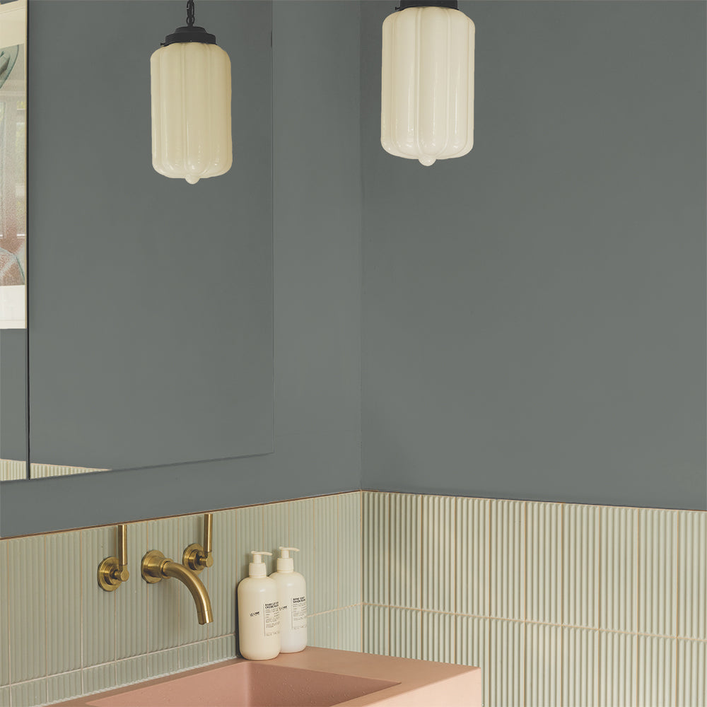 Cool Deep Grey paint called Hooley by COAT Paints the eco friendly paint company
