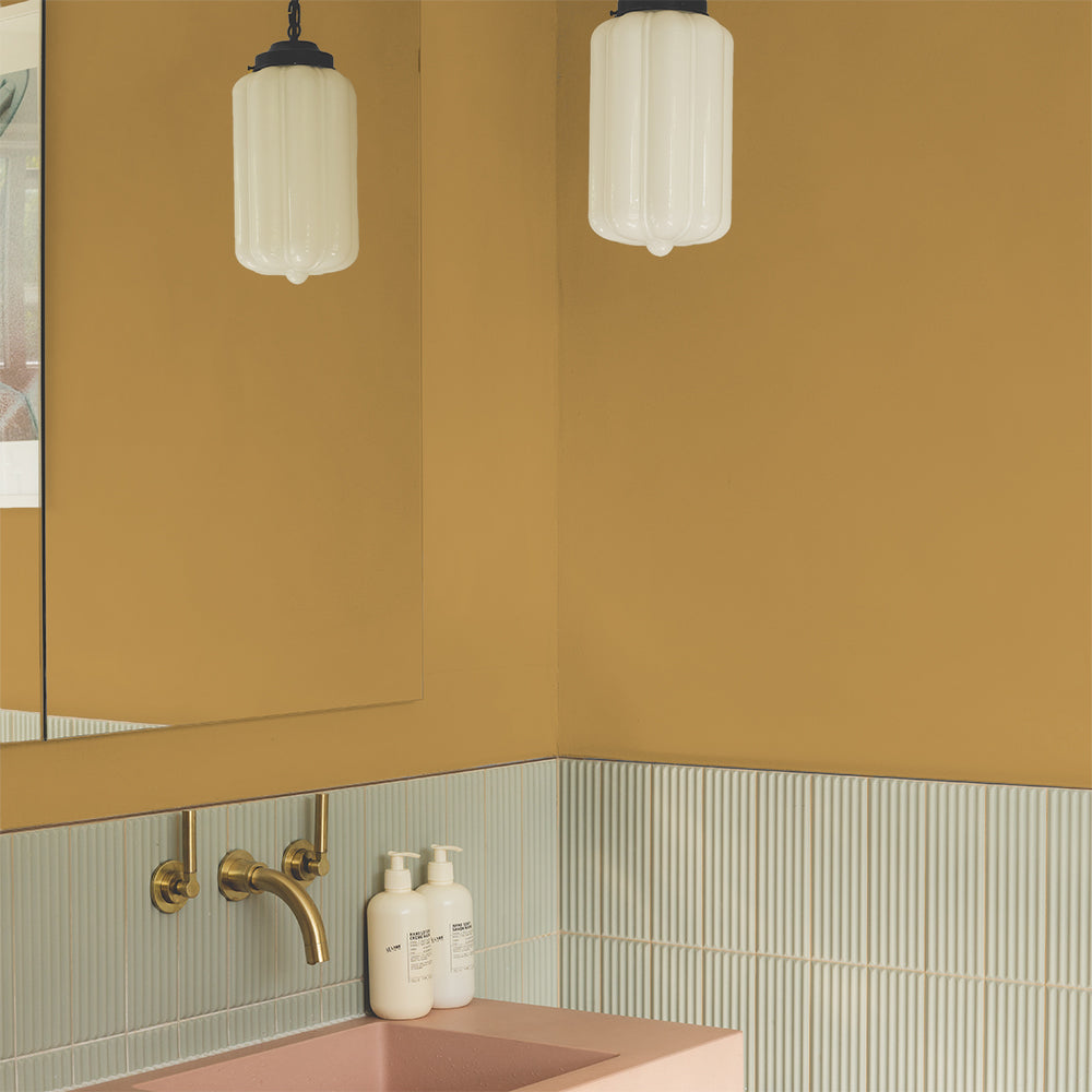 Golden Yellow paint called House Points by COAT Paints the eco friendly paint company