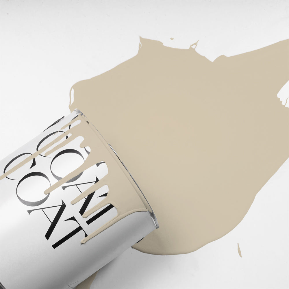 Biscuit Beige paint called Well Grounded by COAT Paints the eco friendly paint company