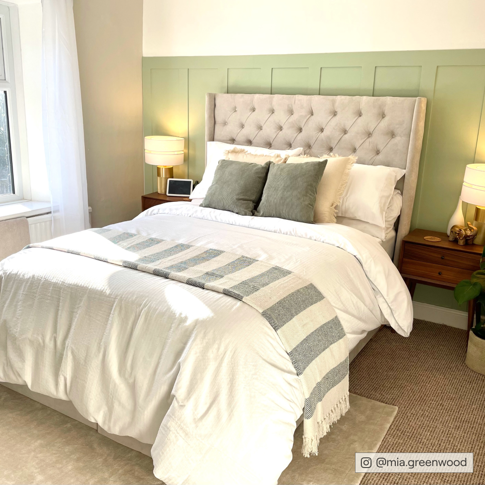 Clean Organic Green paint called Home Grown by COAT Paints the eco friendly paint company