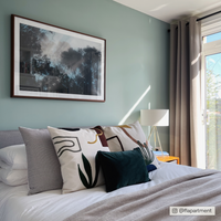 Dusty Teal paint called Hamilton by COAT Paints the eco friendly paint company