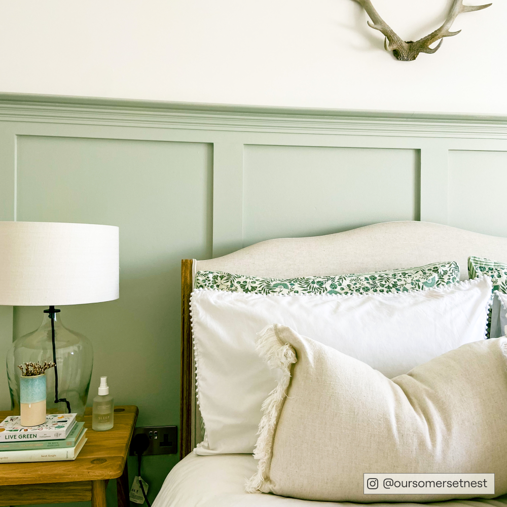 Clean Blue Green paint called Detox by COAT Paints the eco friendly paint company