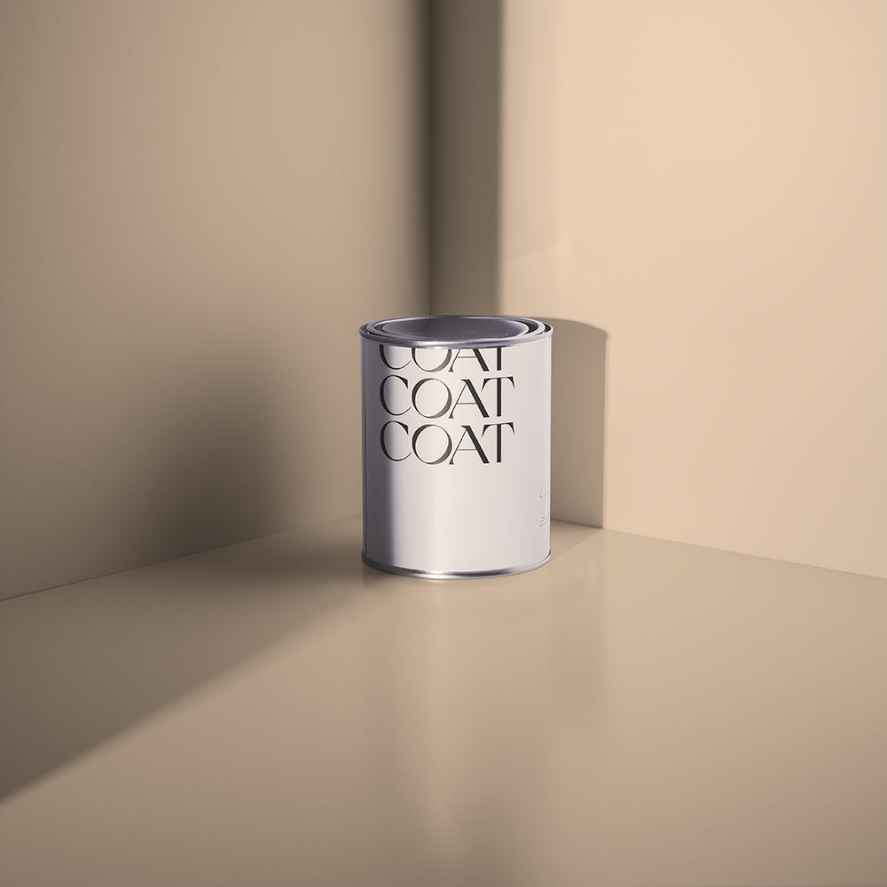 Deep Beige paint called Moving Day by COAT Paints the eco friendly paint company