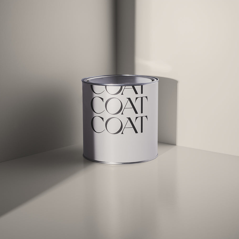 Pale Taupe paint called Good Intentions by COAT Paints the eco friendly paint company