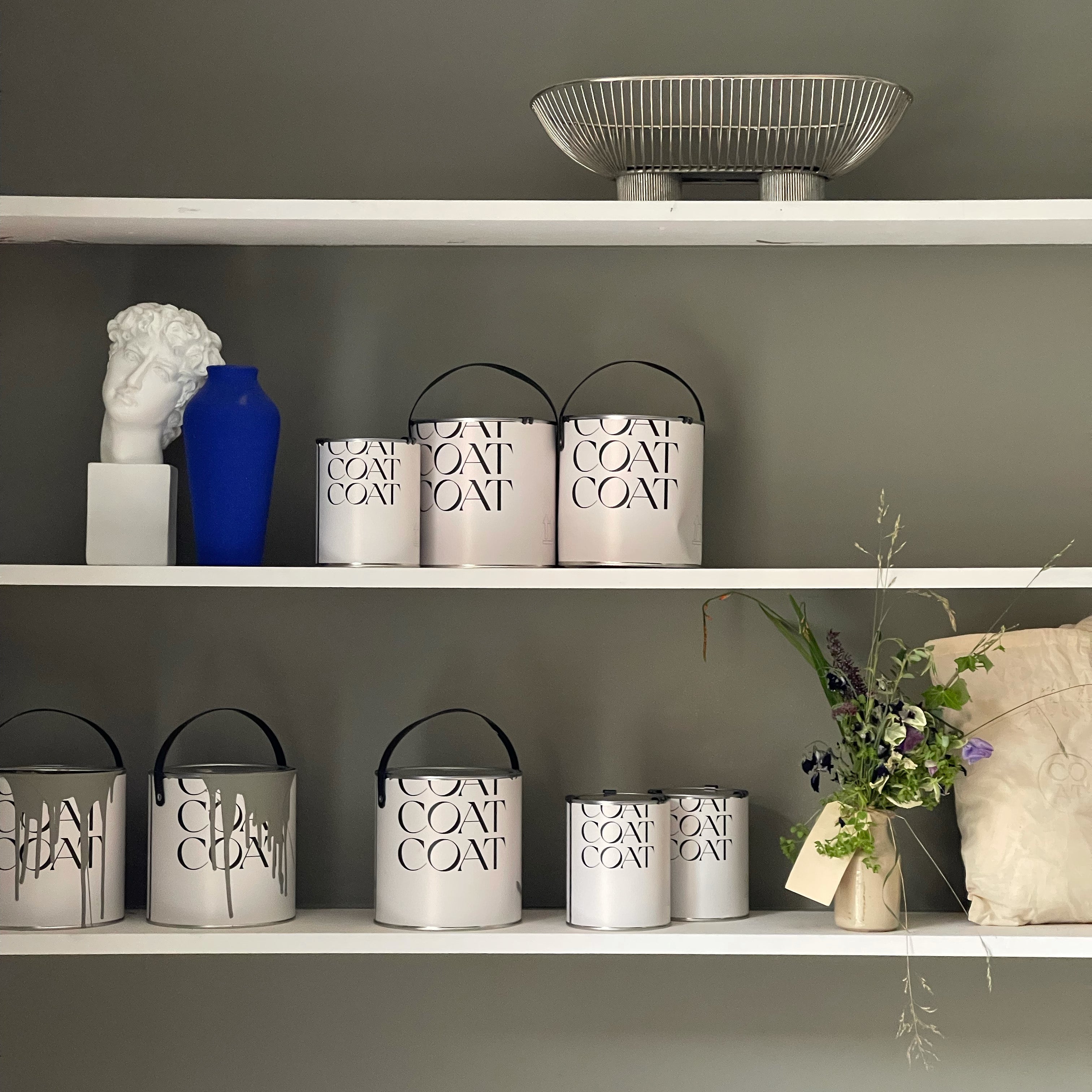 Buy Grey Green Paint - Flat Matt (Darlington) – COAT Paints