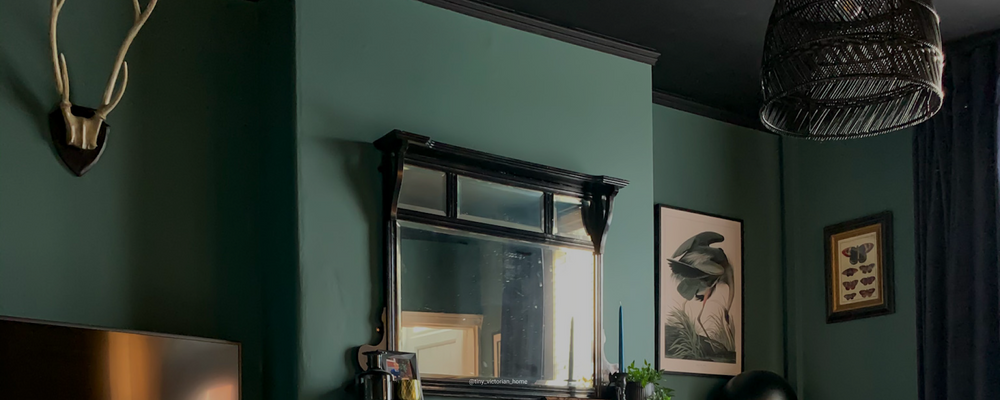Dark top teal paint