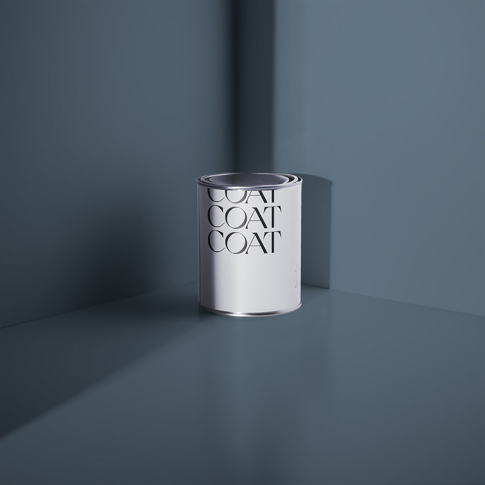 Deep Blue paint called All Inclusive by COAT Paints the eco friendly paint company