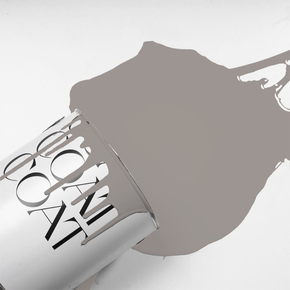 Warm Deep Grey paint called Big Timer by COAT Paints the eco friendly paint company