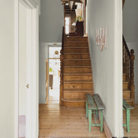 Light Green Beige paint called Bookstore by COAT Paints the eco friendly paint company