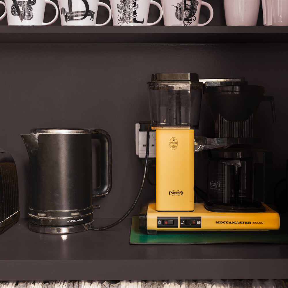 Dark Brown paint called Brasserie Brown by COAT Paints the eco friendly paint company