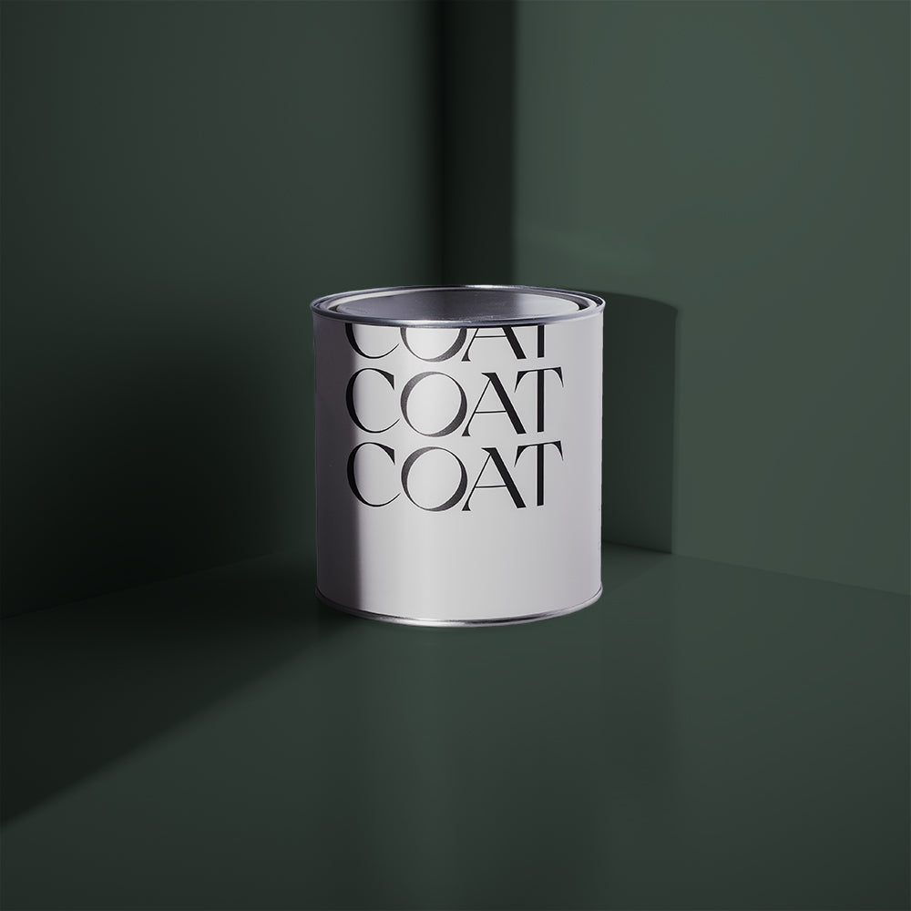 Dark Cool Green paint called Brewer by COAT Paints the eco friendly paint company