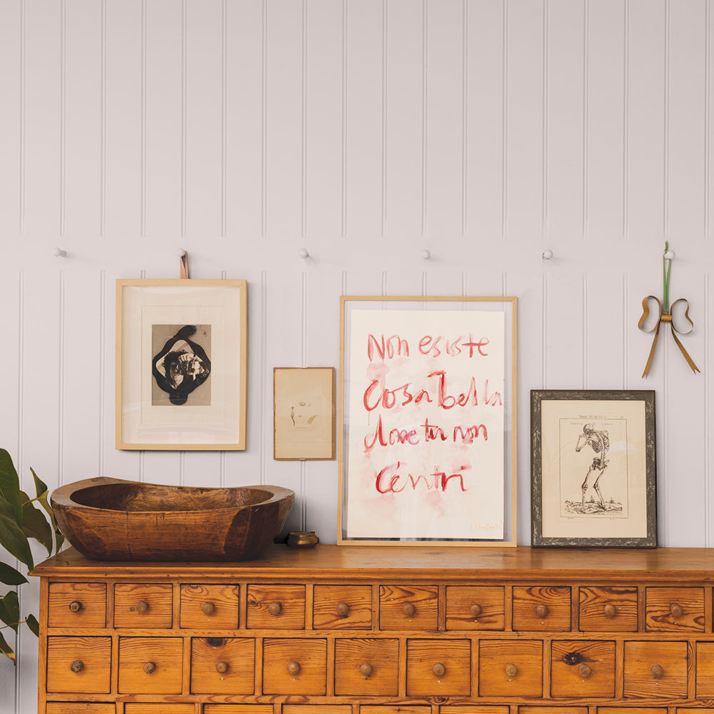 Pale Pink paint called Axolotl by COAT Paints the eco friendly paint company